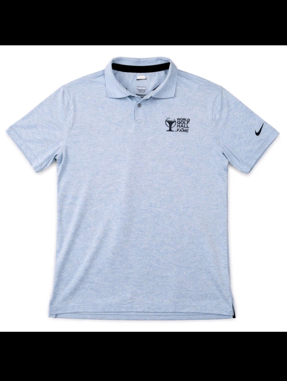 Nike Dri-FIT Golf Polo M Blue World Golf Hall of Fame Mens Performance Shirt